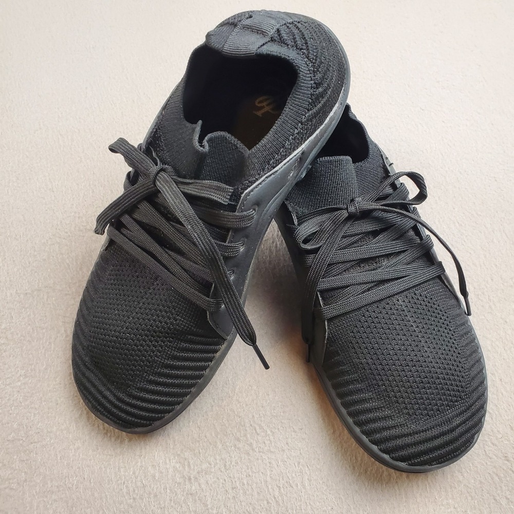 Barefoot Men's Sz 7 -EU40  Minimalist Comfort Shoes Wide Toe Black Lightweight